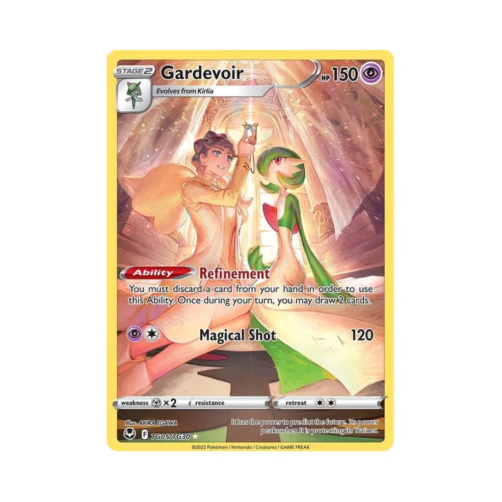 Carta De Gardevoir TG5/TG30 Silver Tempest ING