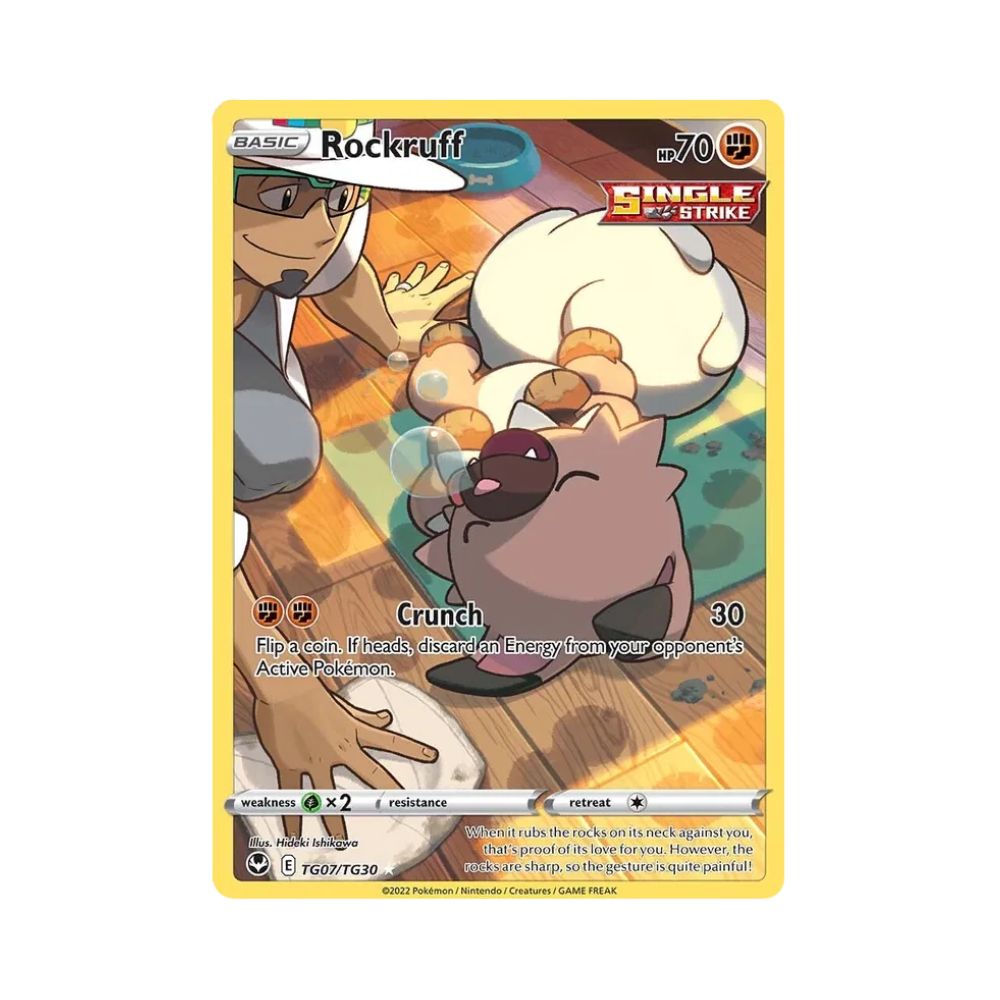 Carta De Rockruff TG7/TG30 Silver Tempest ING