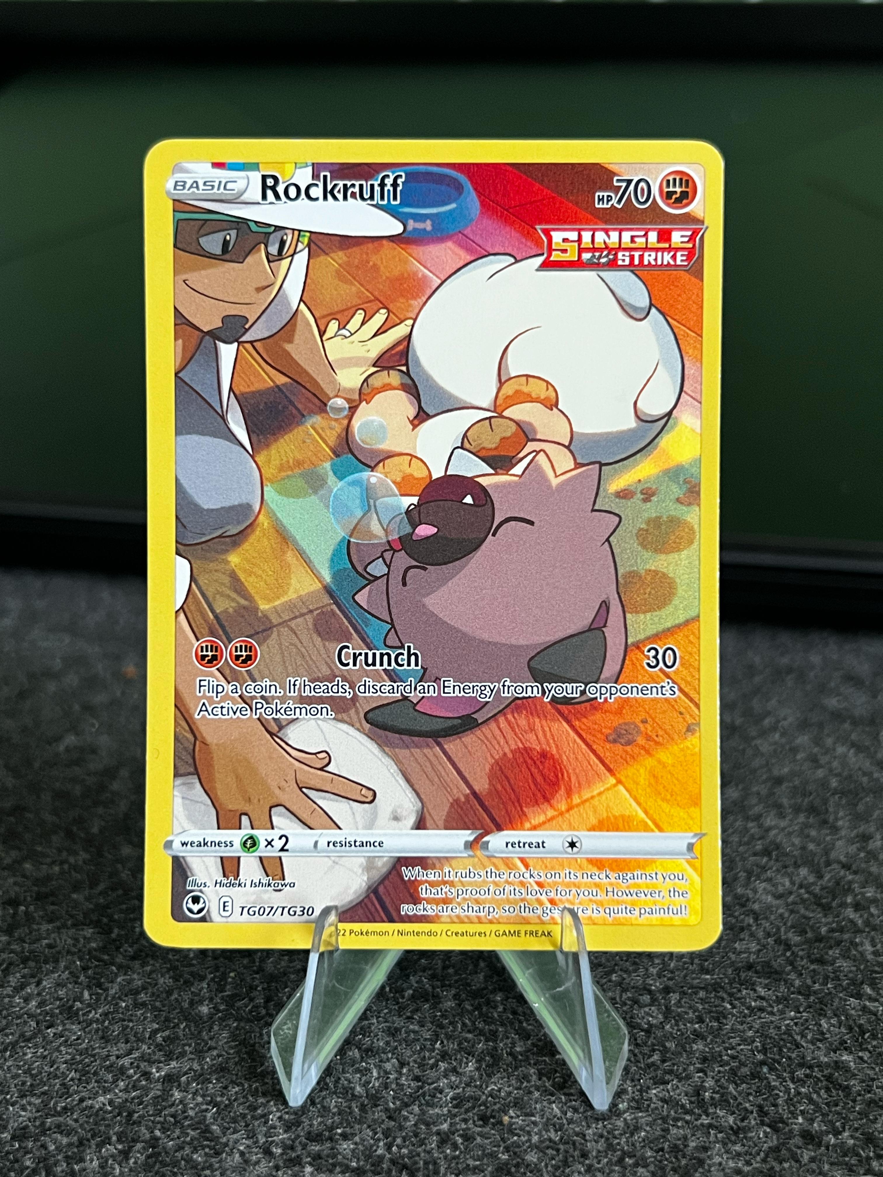 Carta De Rockruff TG7/TG30 Silver Tempest ING