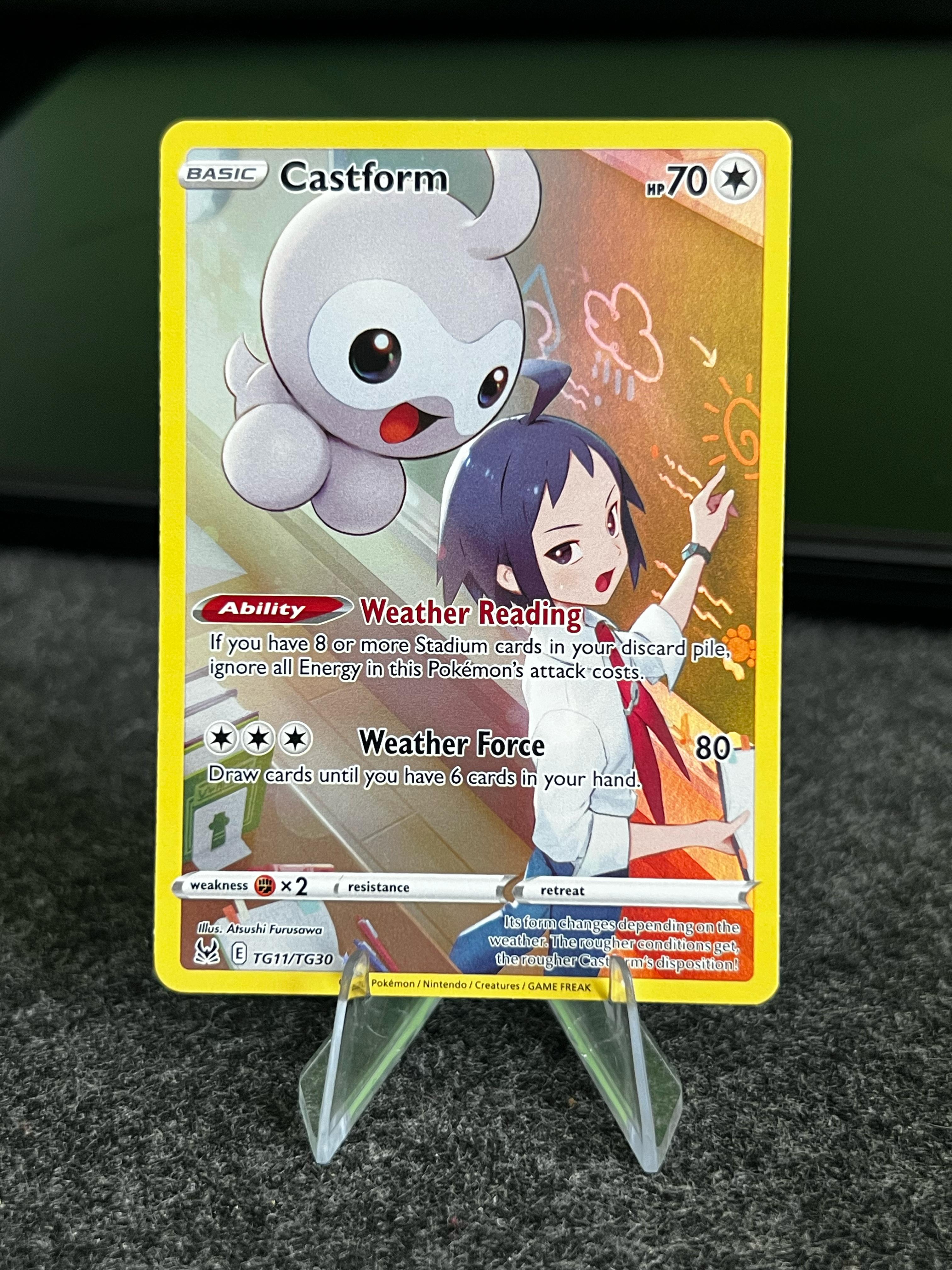 Carta De Castform TG11/TG30 Lost Origin ING