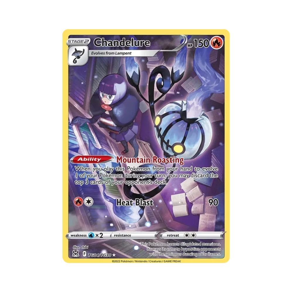 Carta De Chandelure TG4/TG30 Lost Origin ING