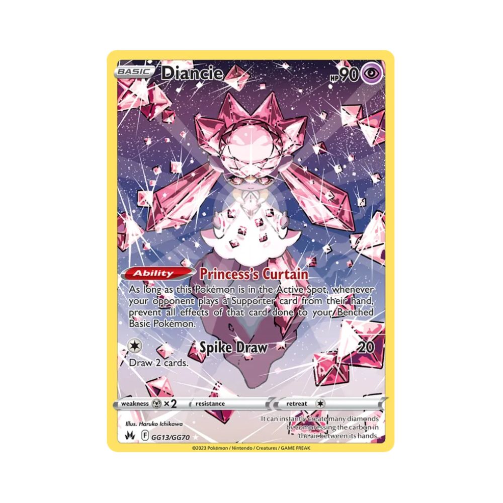 Carta De Diancie GG13/GG70 Crown Zenith ING