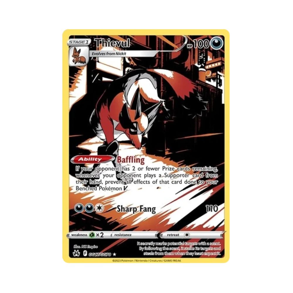 Carta De Thievul GG17/GG70 Crown Zenith ING
