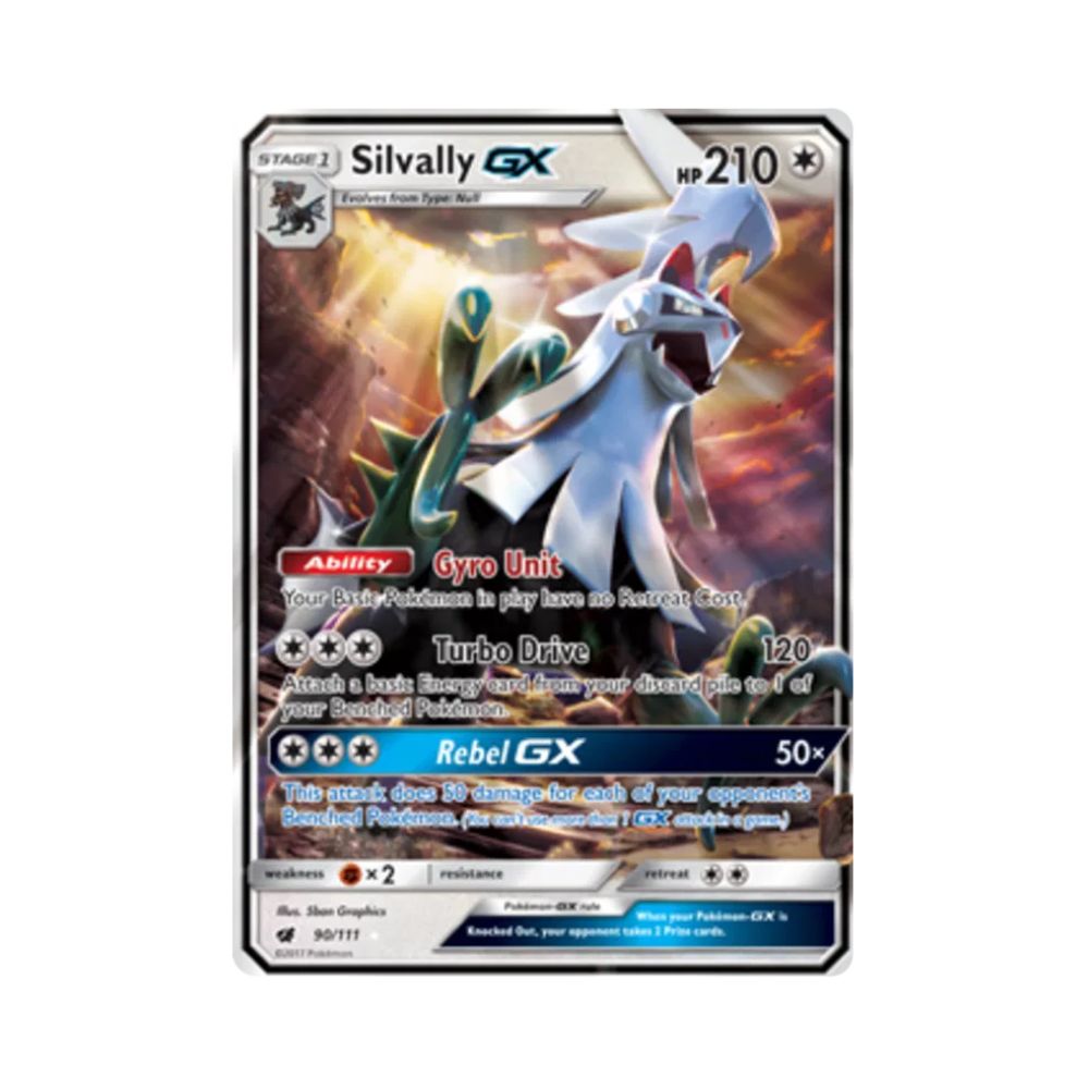 Carta De Silvally GX 90/111 Crimson Invasion ING