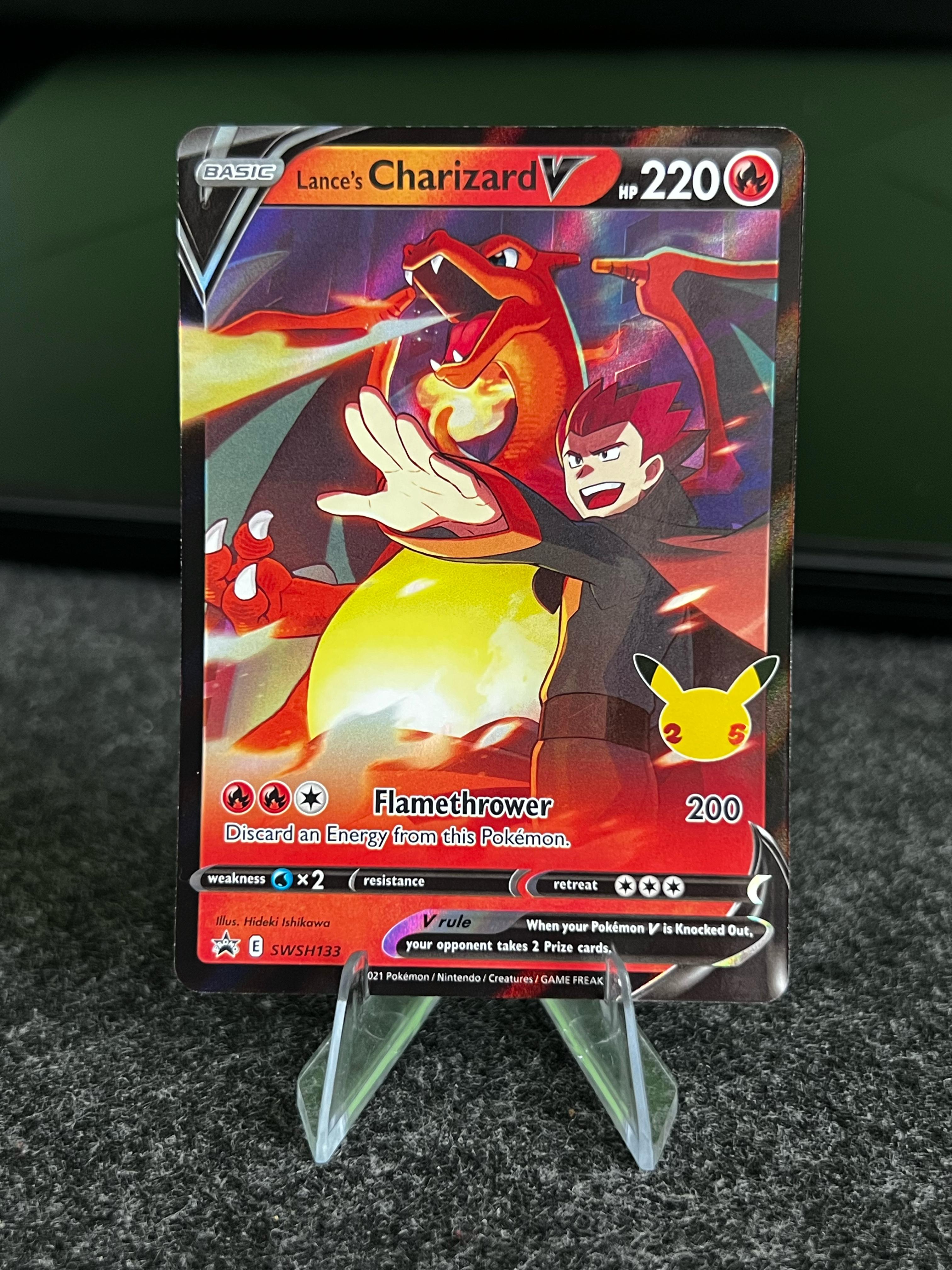 Carta De Lance's Charizard V SWSH133 PROMO ING