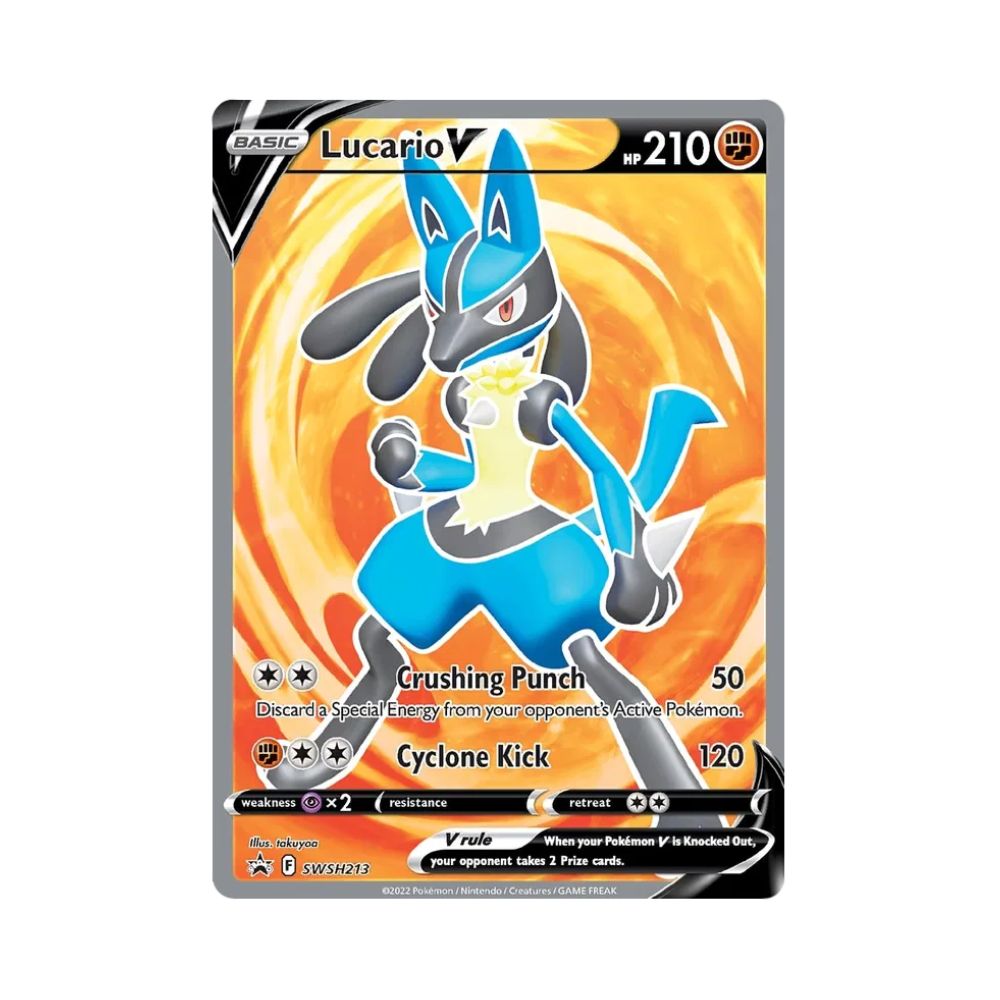 Carta De Lucario V SWSH213 PROMO ING