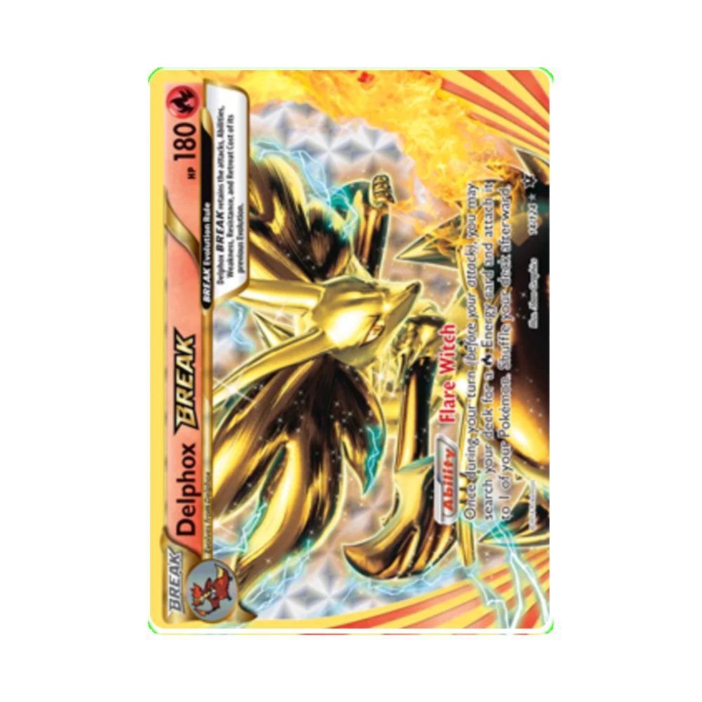 Carta De Delphox BREAK 14/124 Fates Collide ING