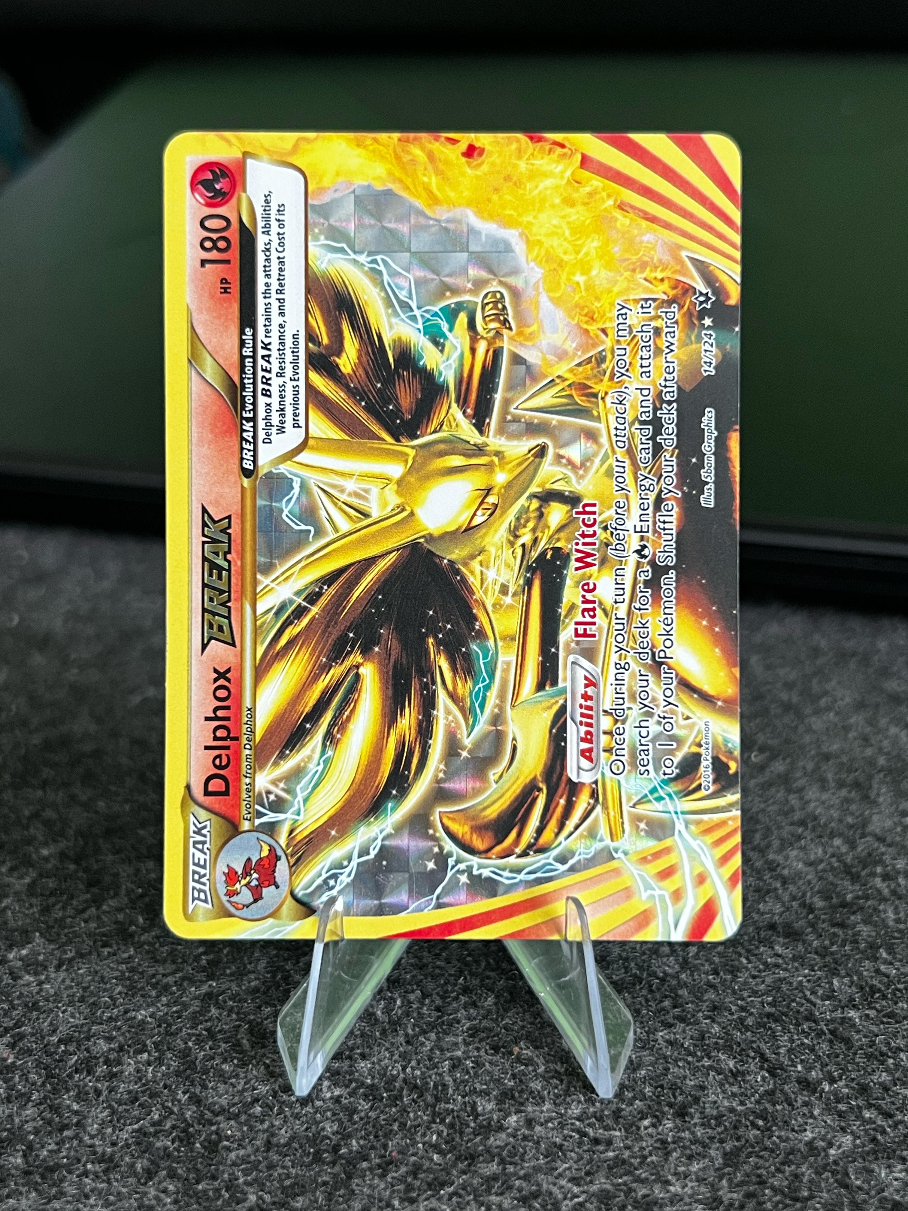 Carta De Delphox BREAK 14/124 Fates Collide ING