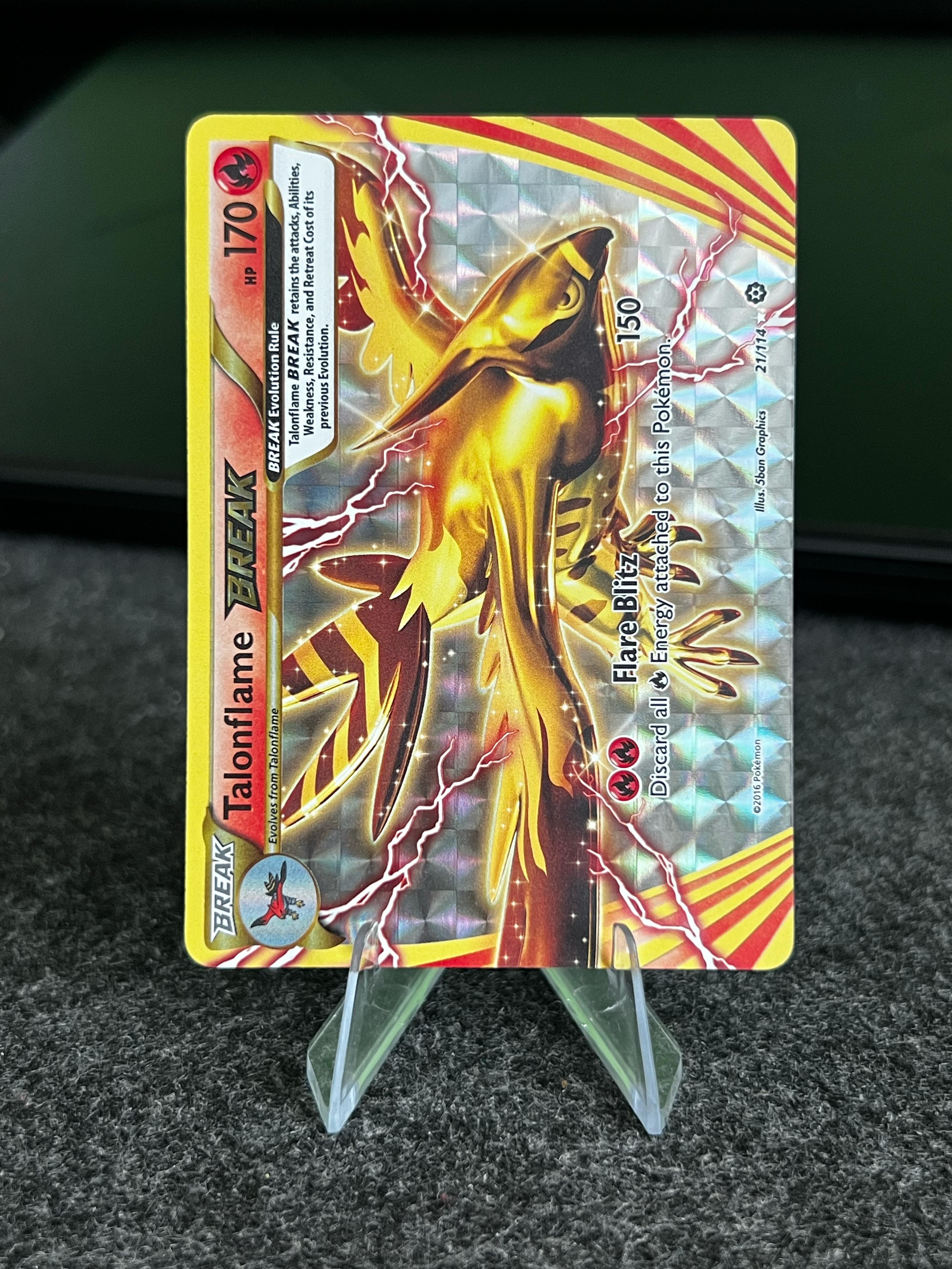 Carta De Talonflame BREAK 21/114 Steam Siege ING