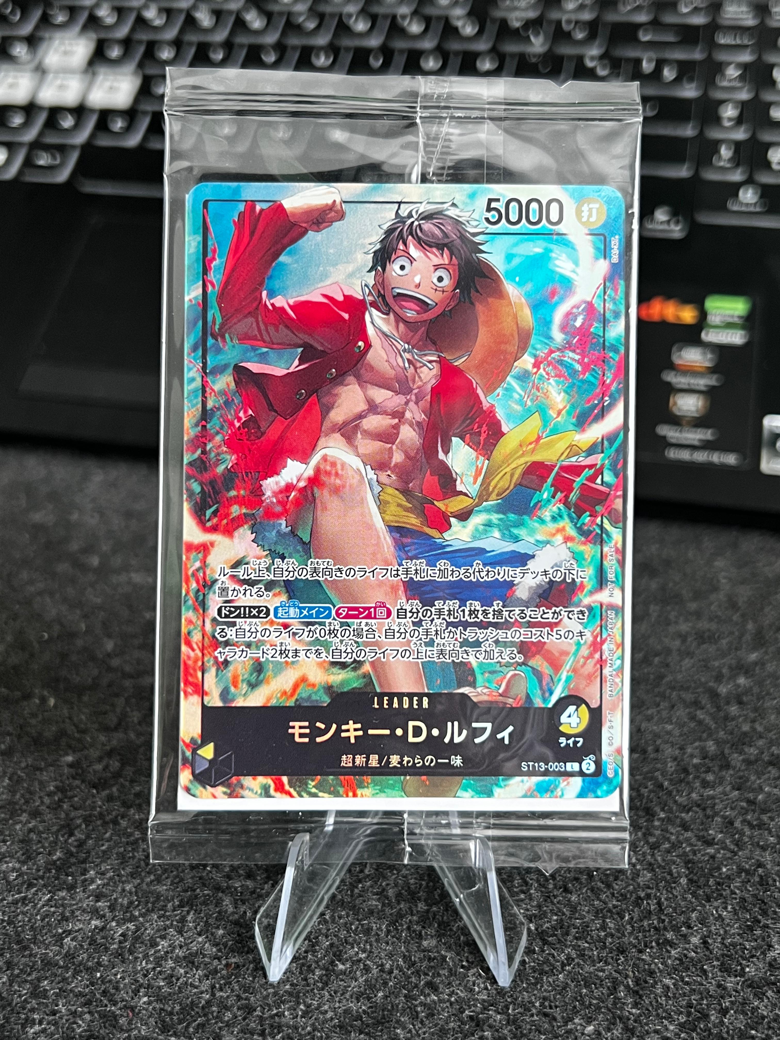 Carta De Monkey.D.Luffy (ST13-003) JAP