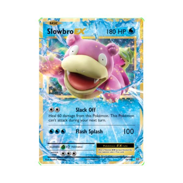 Carta de Slowbro EX 26/108 Evolutions ING