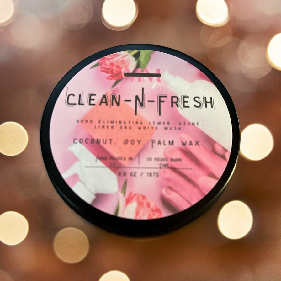 🧼 Clean-N-Fresh Candle