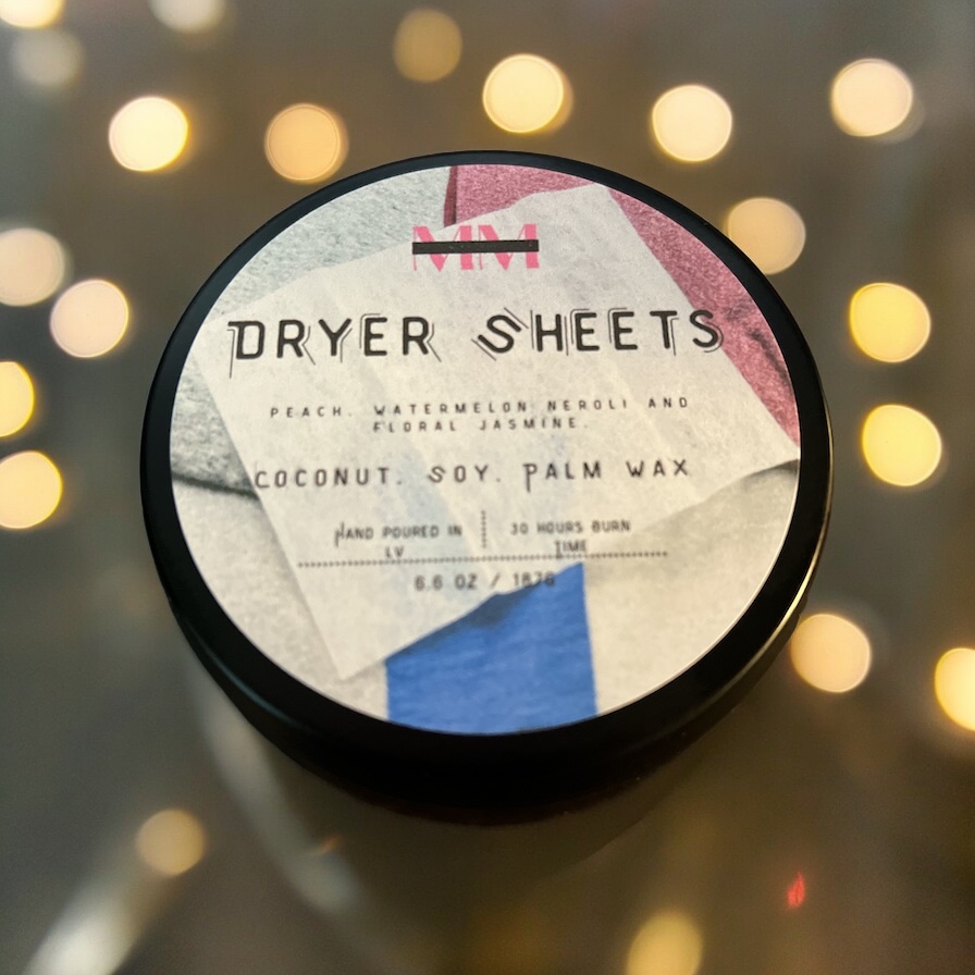 🧺 Dryer Sheets Candle