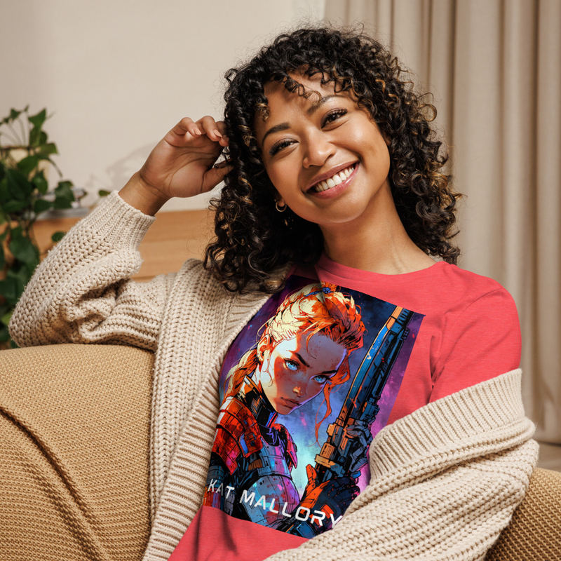 Anime Kat - Women's Relaxed T-Shirt