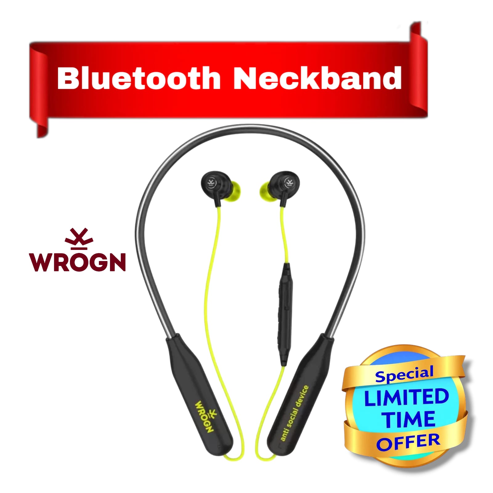 Bluetooth Neckband