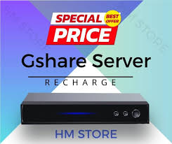 Gshare Server Recharge