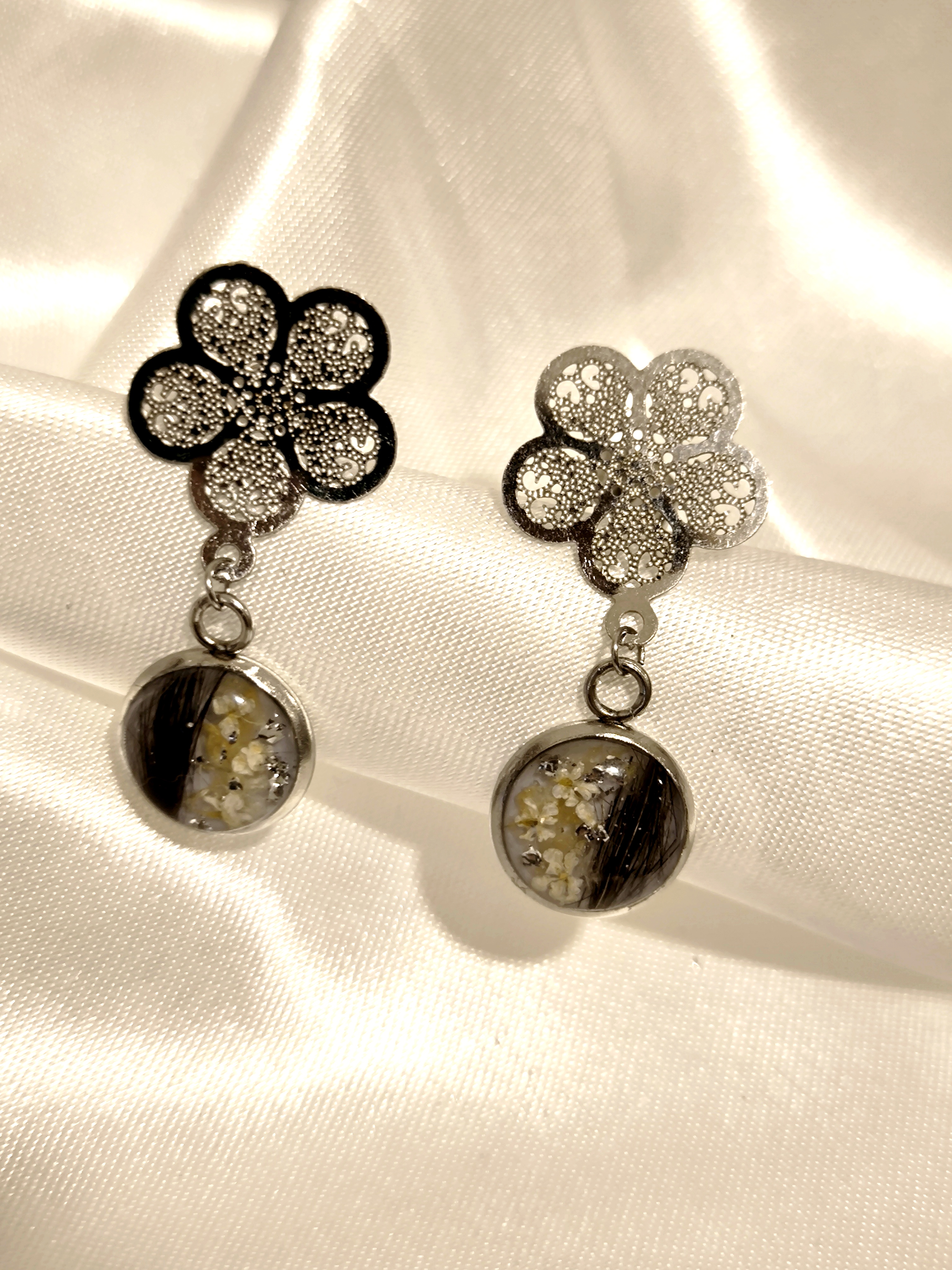 Ohrring Blumenstecker