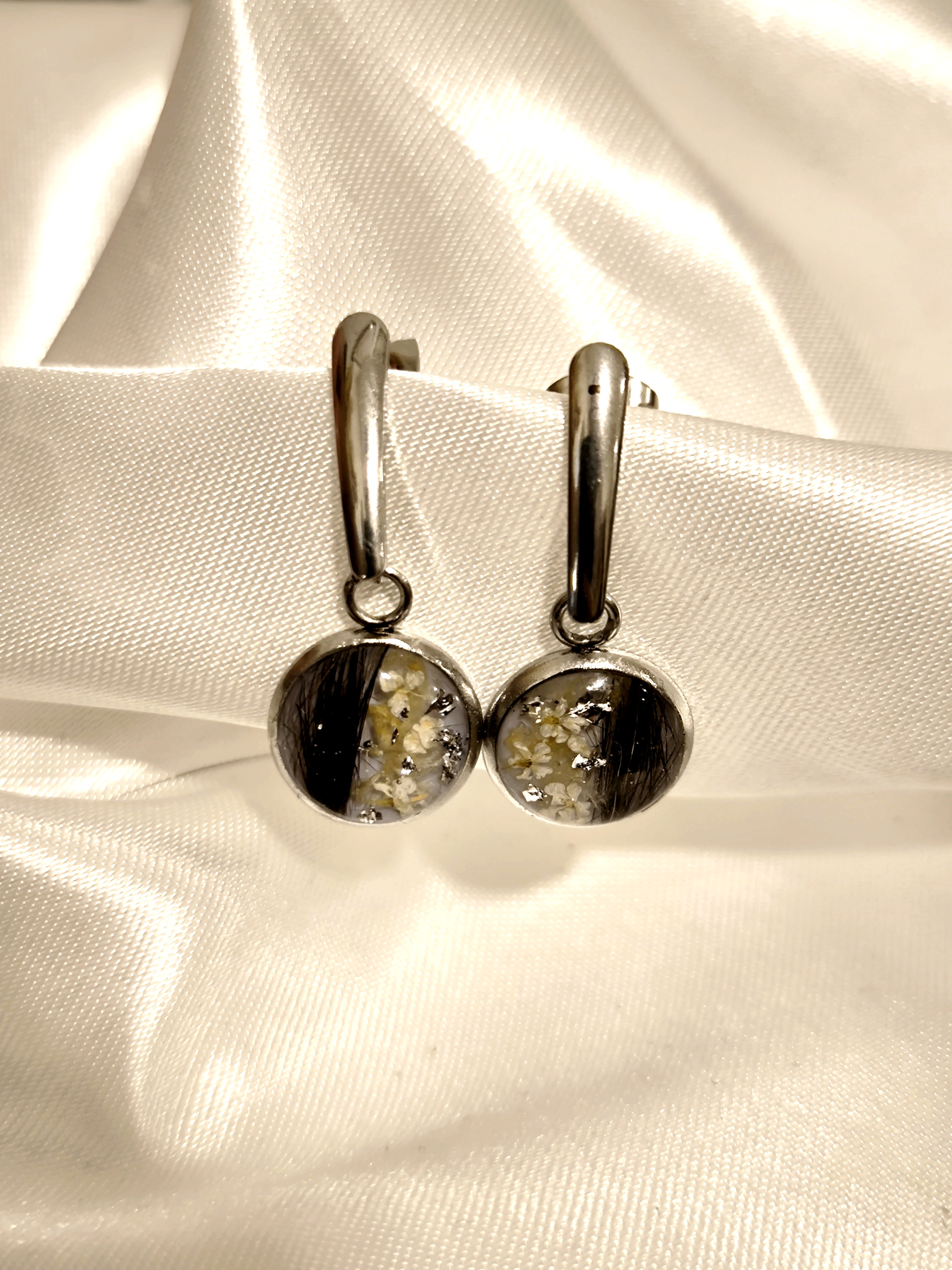 Ohrring Länglicher Stecker