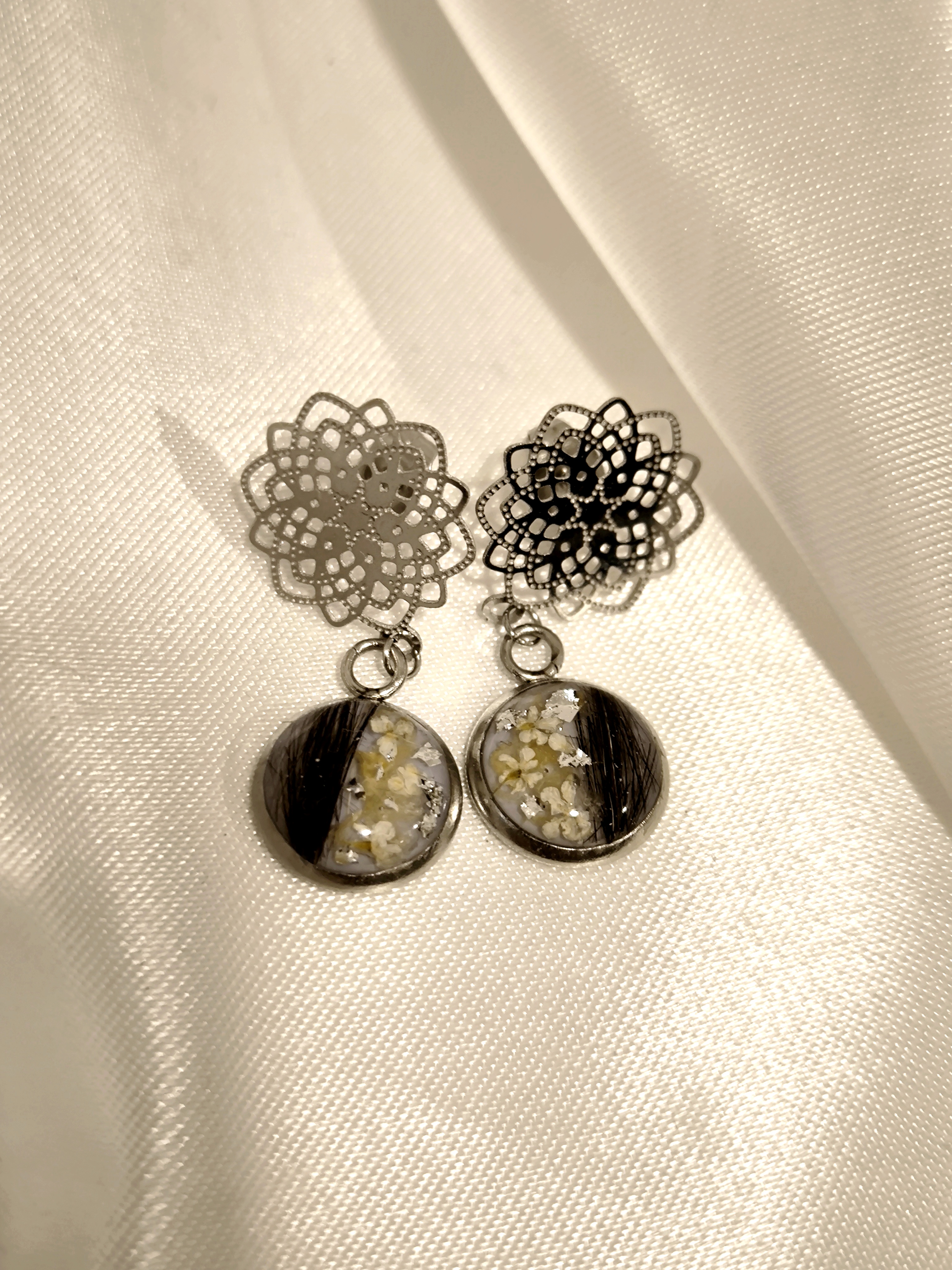 Ohrring Sternblumenstecker