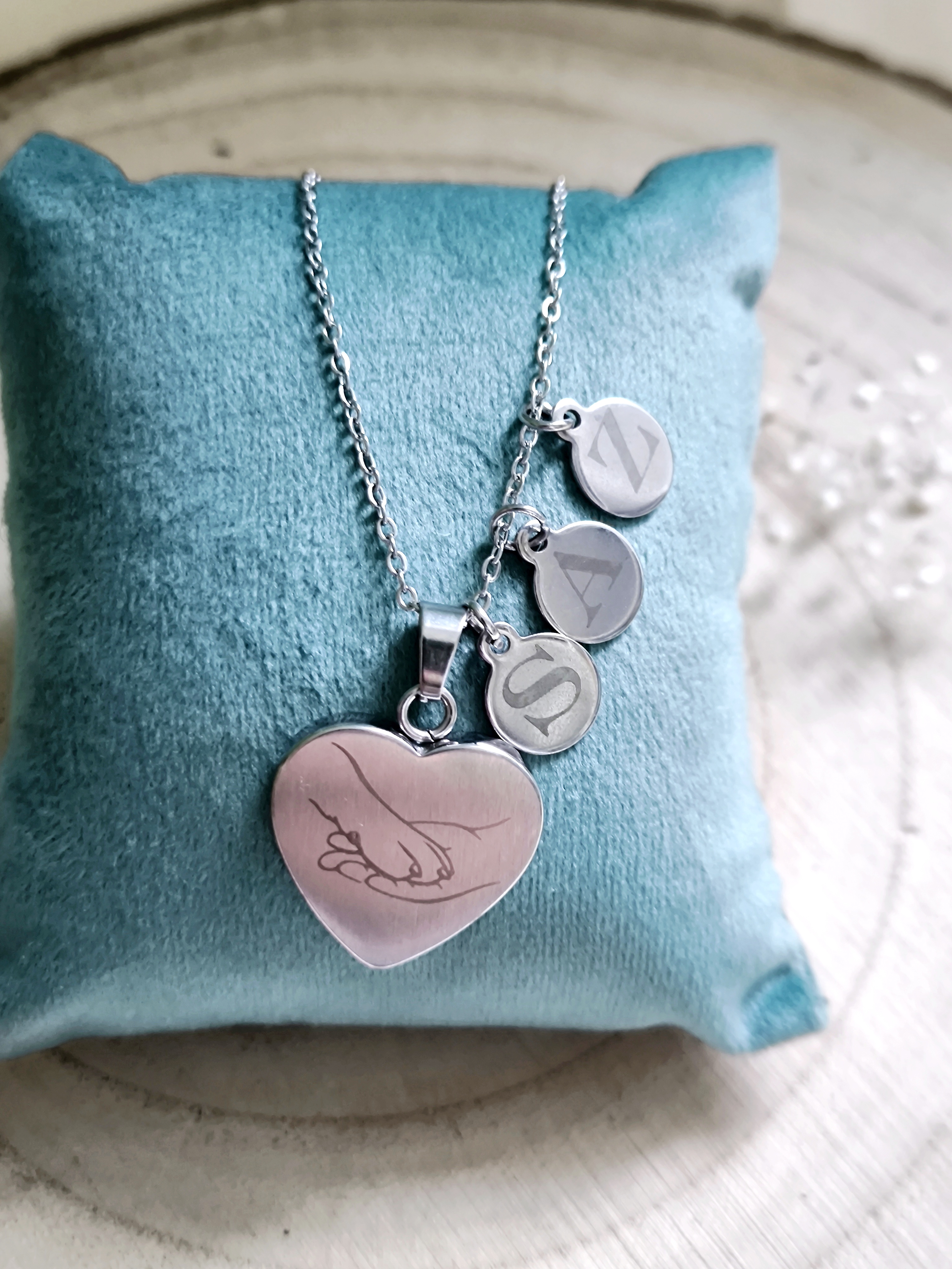 Soulmate Kette mit Anfangsbuchstaben