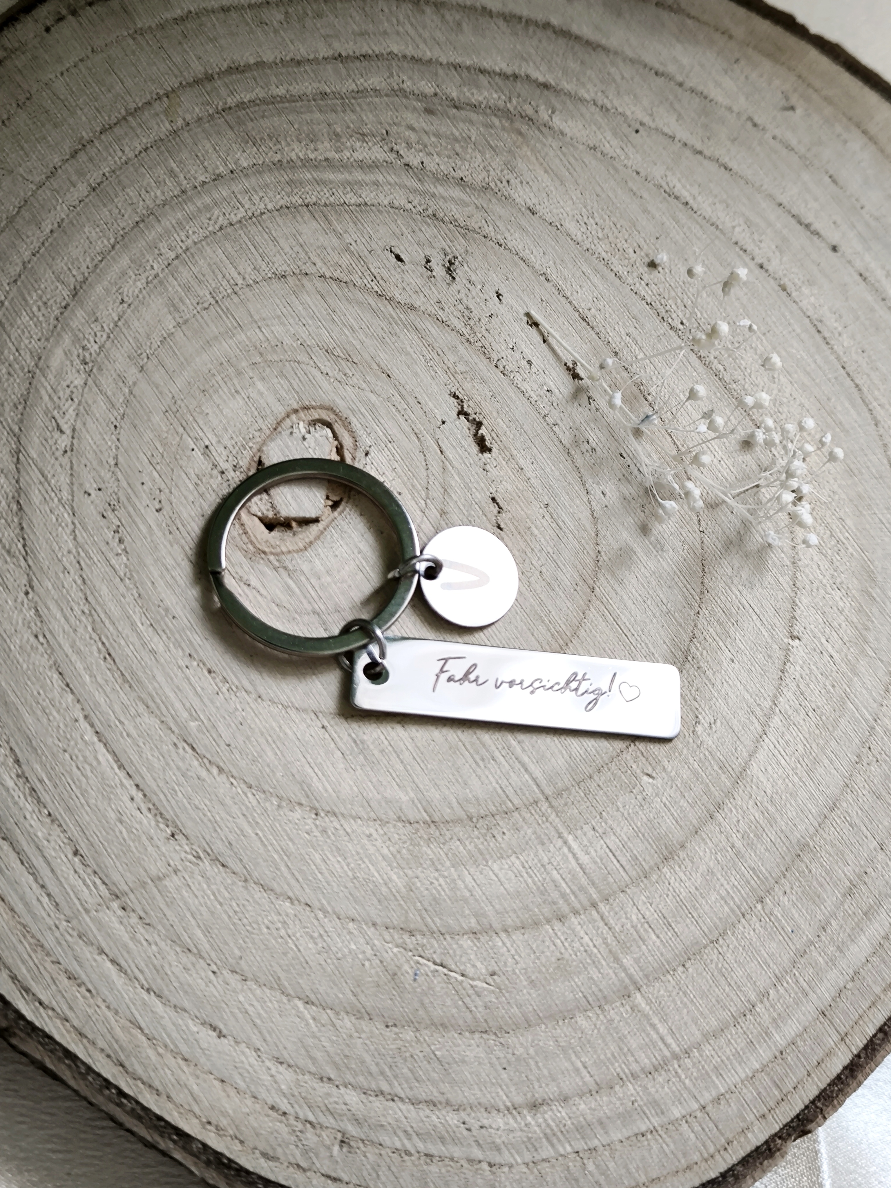 Fahr vorsichtig Schlüsselanhänger