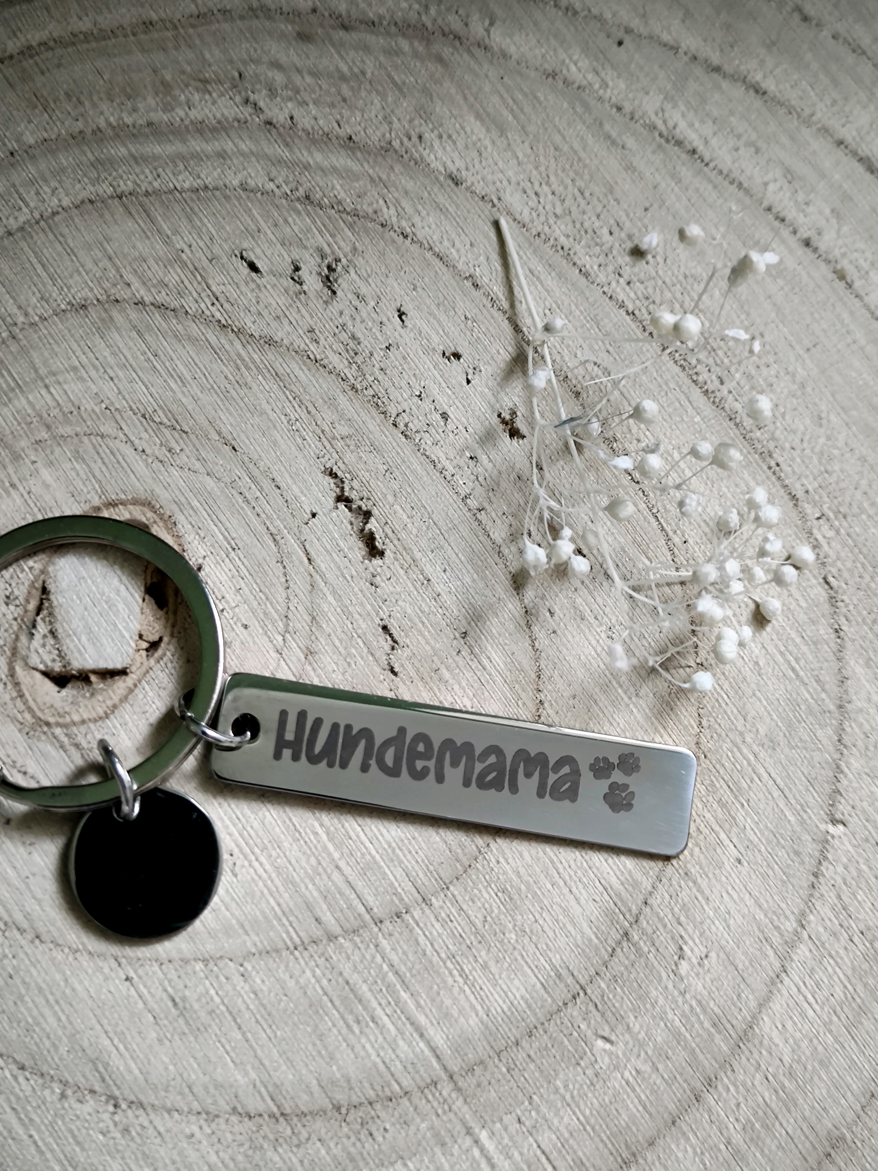 Hundemama Schlüsselanhänger