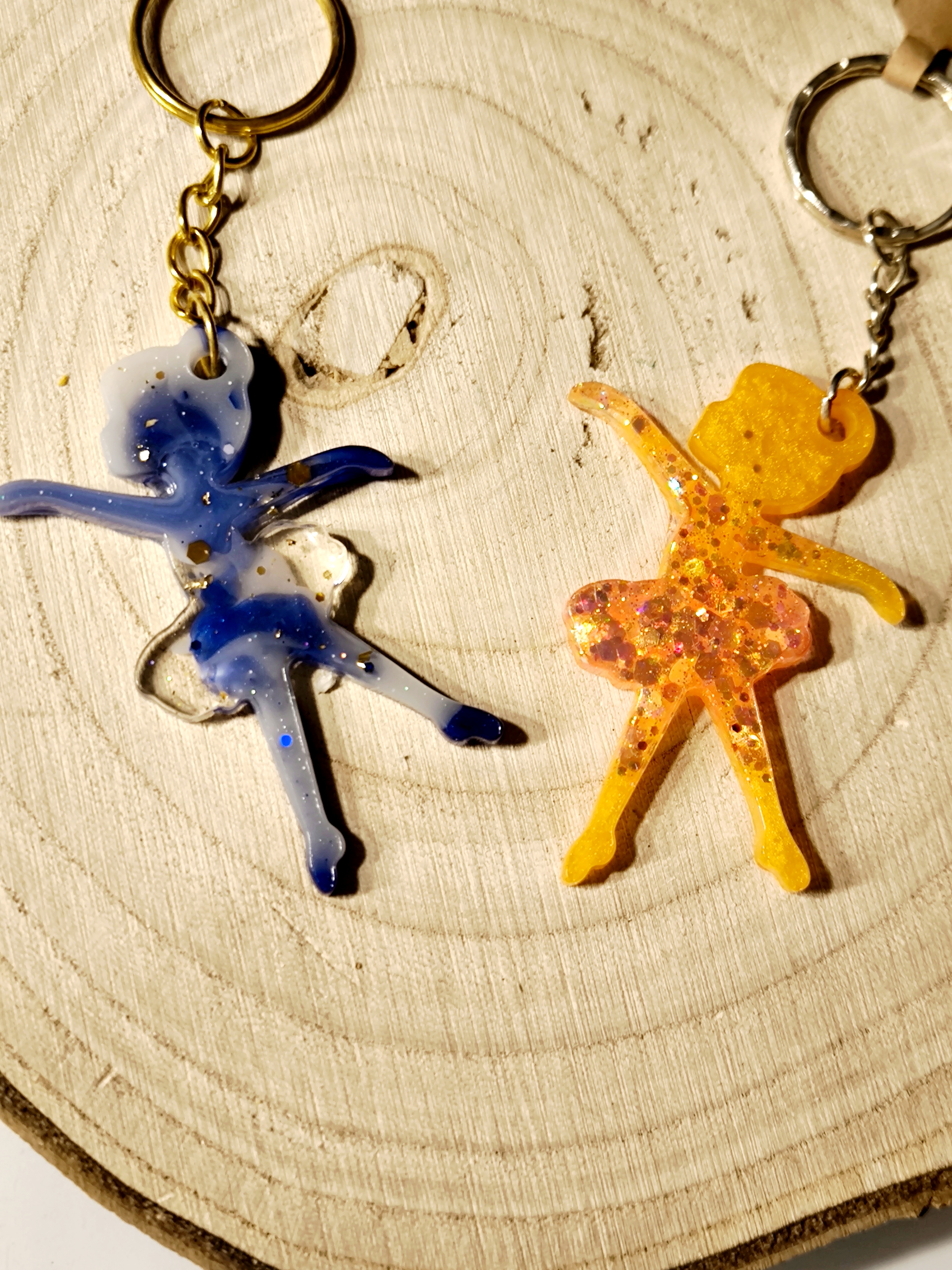 Ballerina Schlüsselanhänger