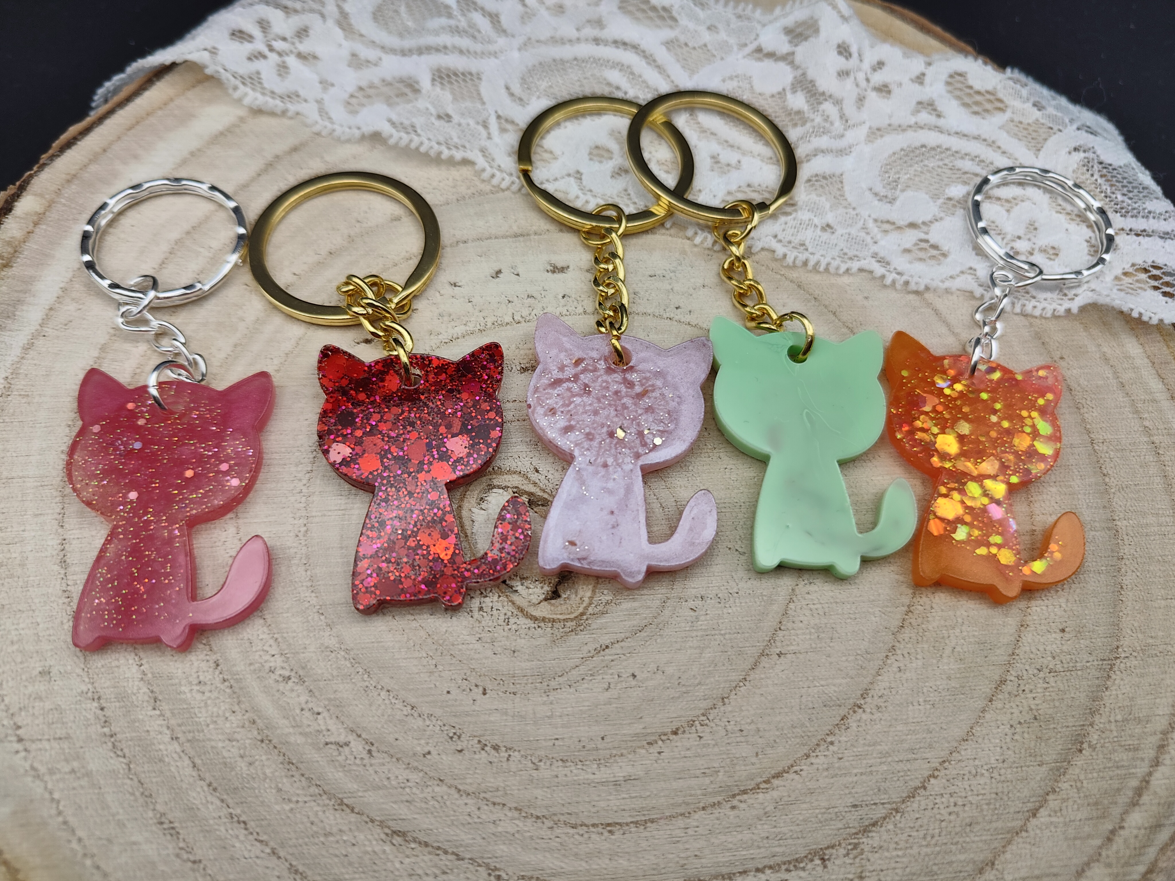 Katzen Schlüsselanhänger