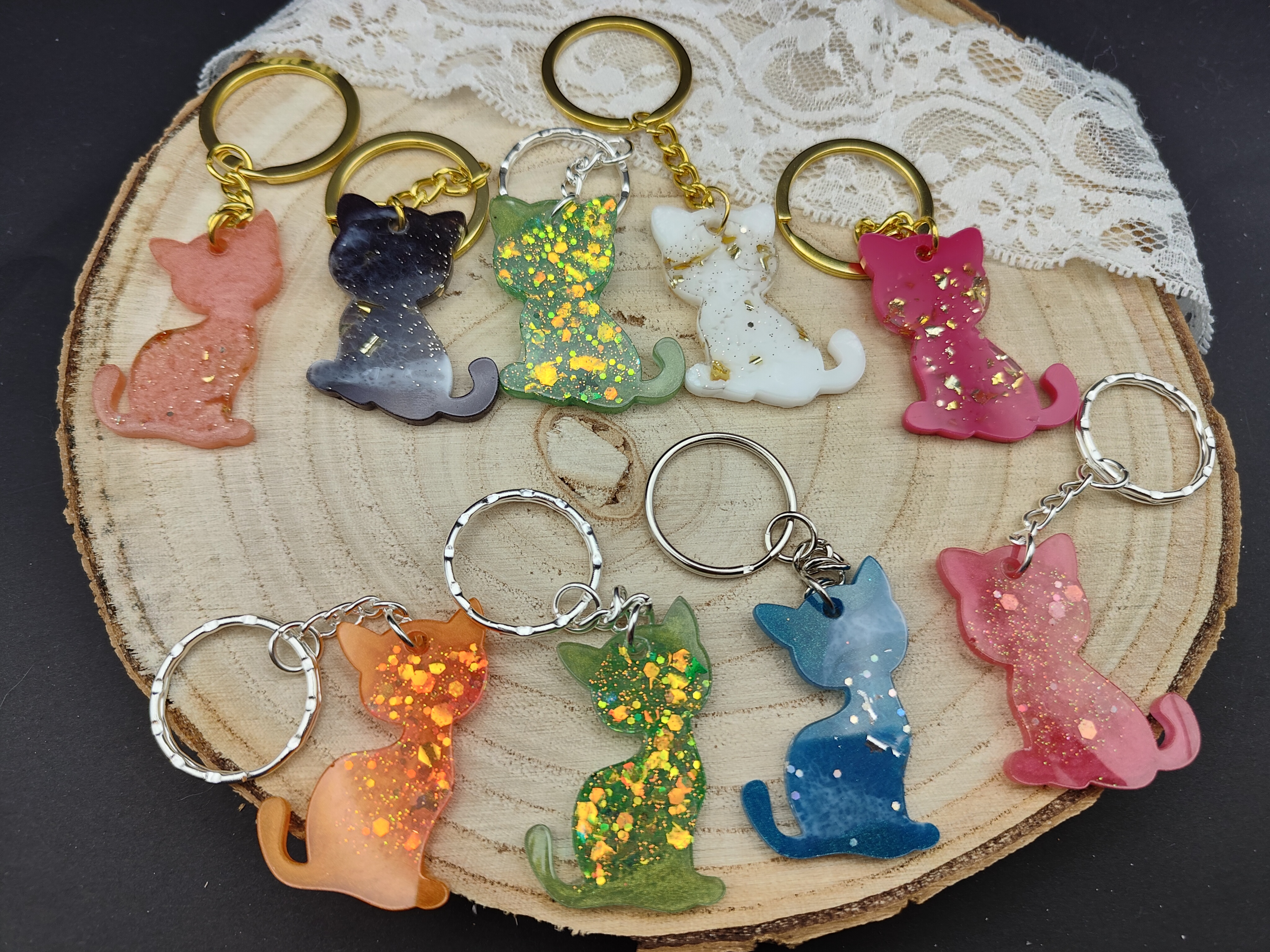 Katzen Schlüsselanhänger