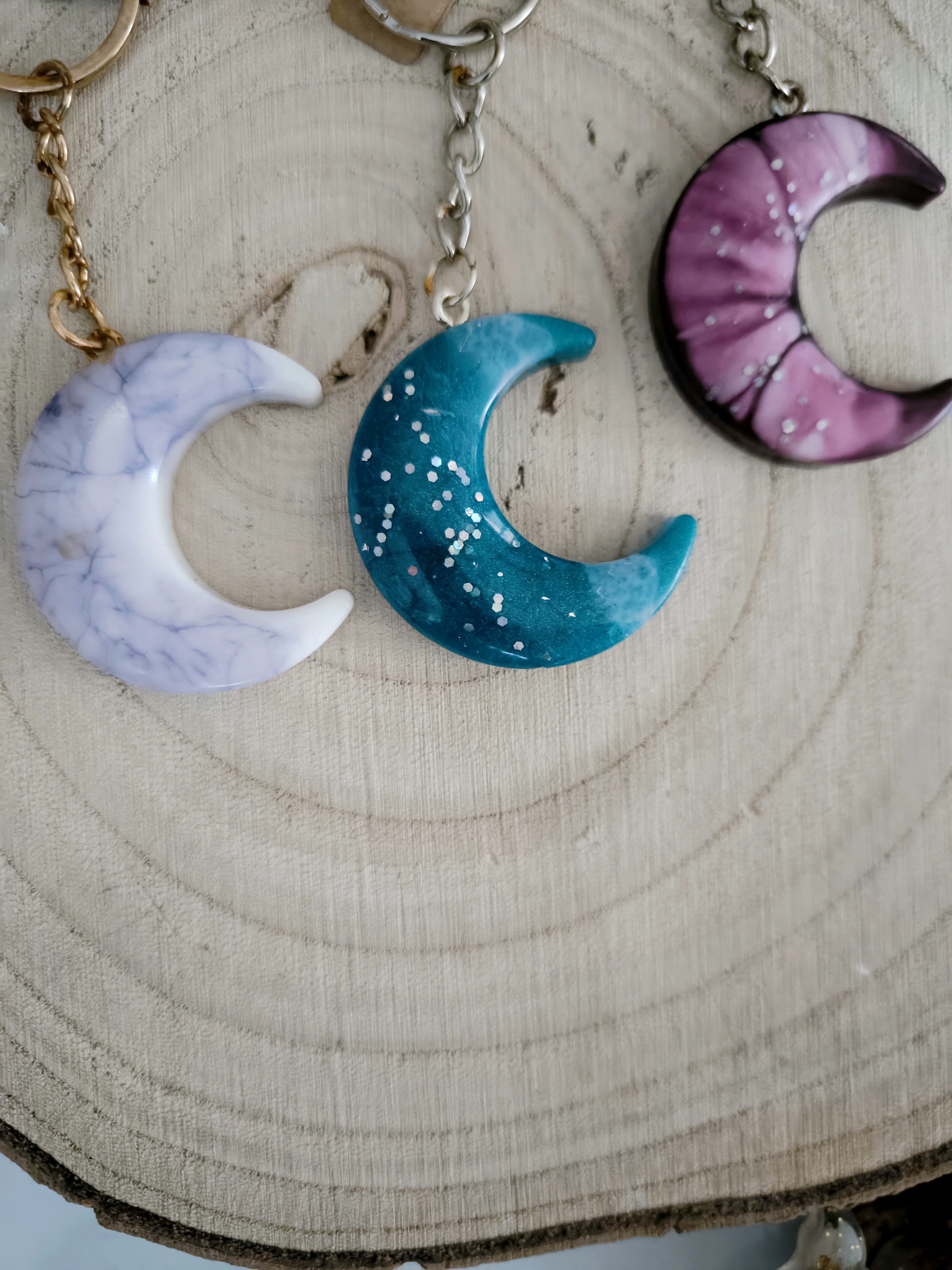 Mond Schlüsselanhänger