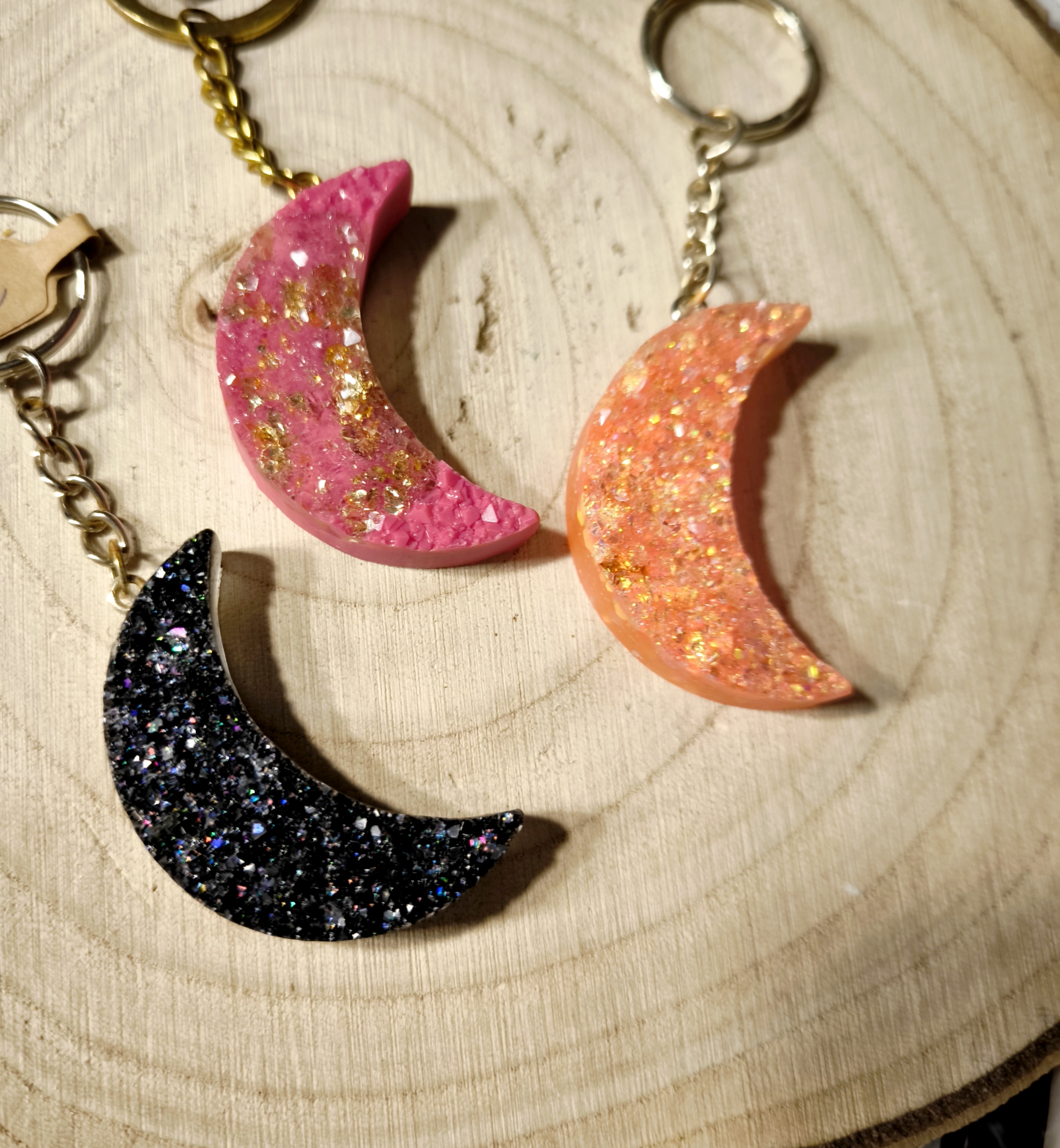 Mond Schlüsselanhänger