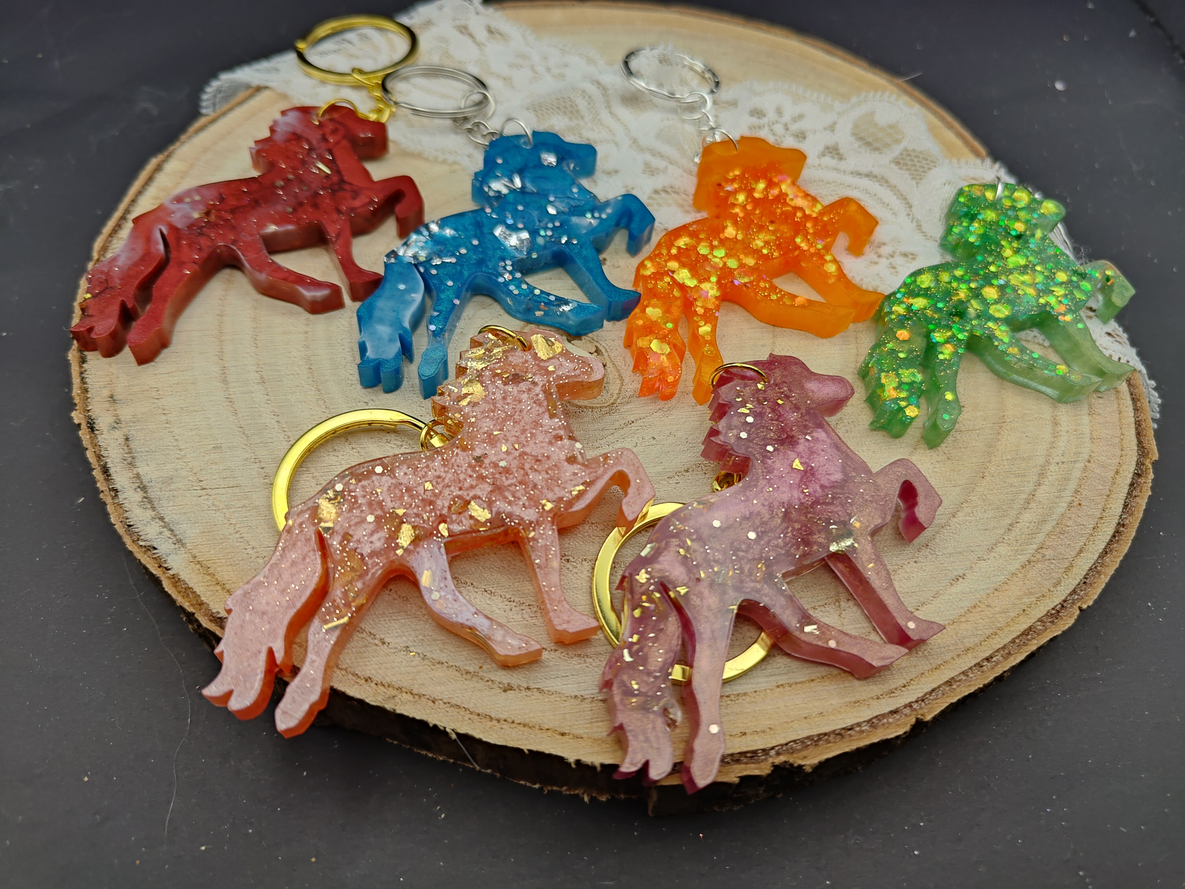 Pferde Schlüsselanhänger