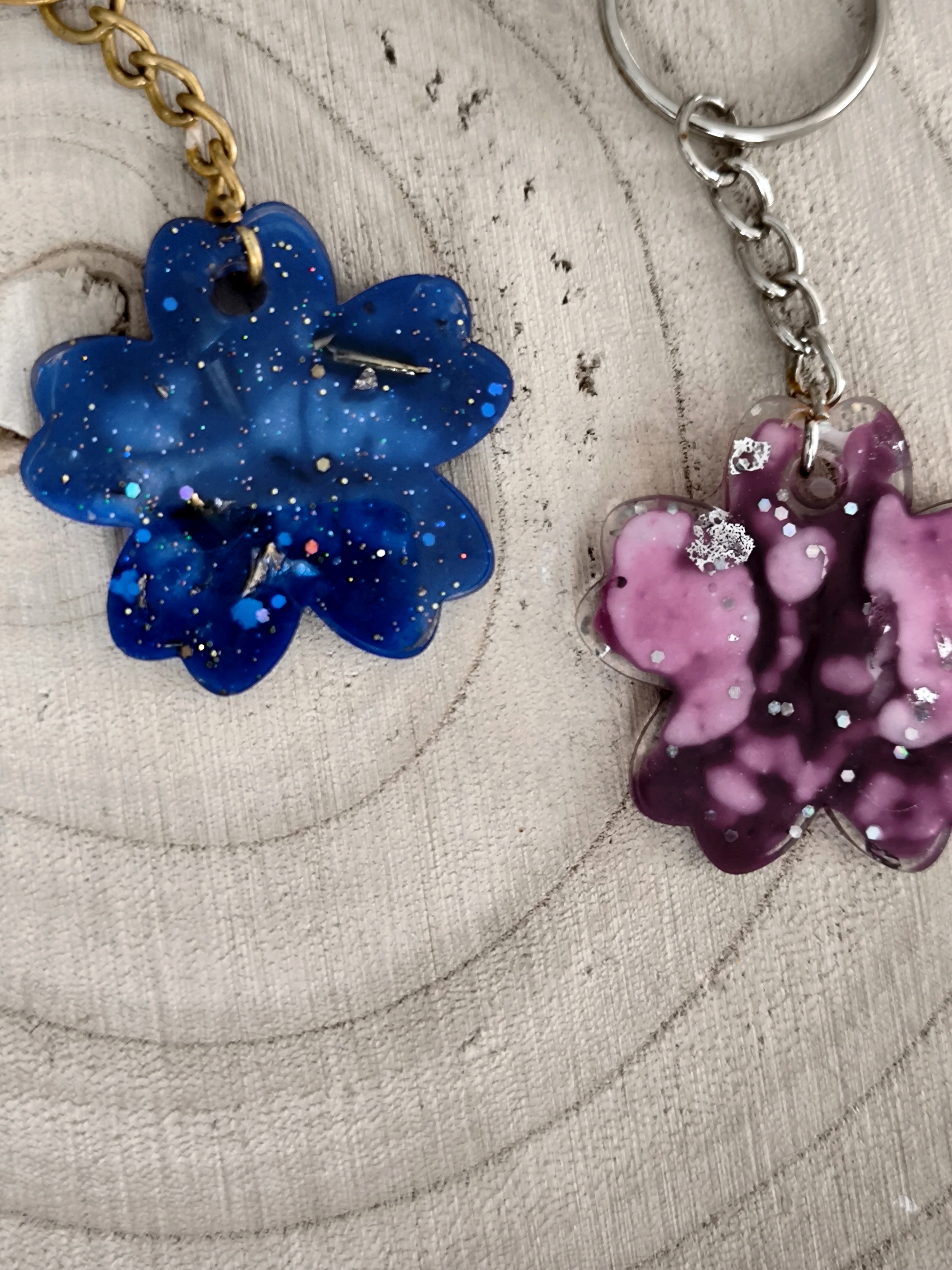 Kleeblatt Schlüsselanhänger