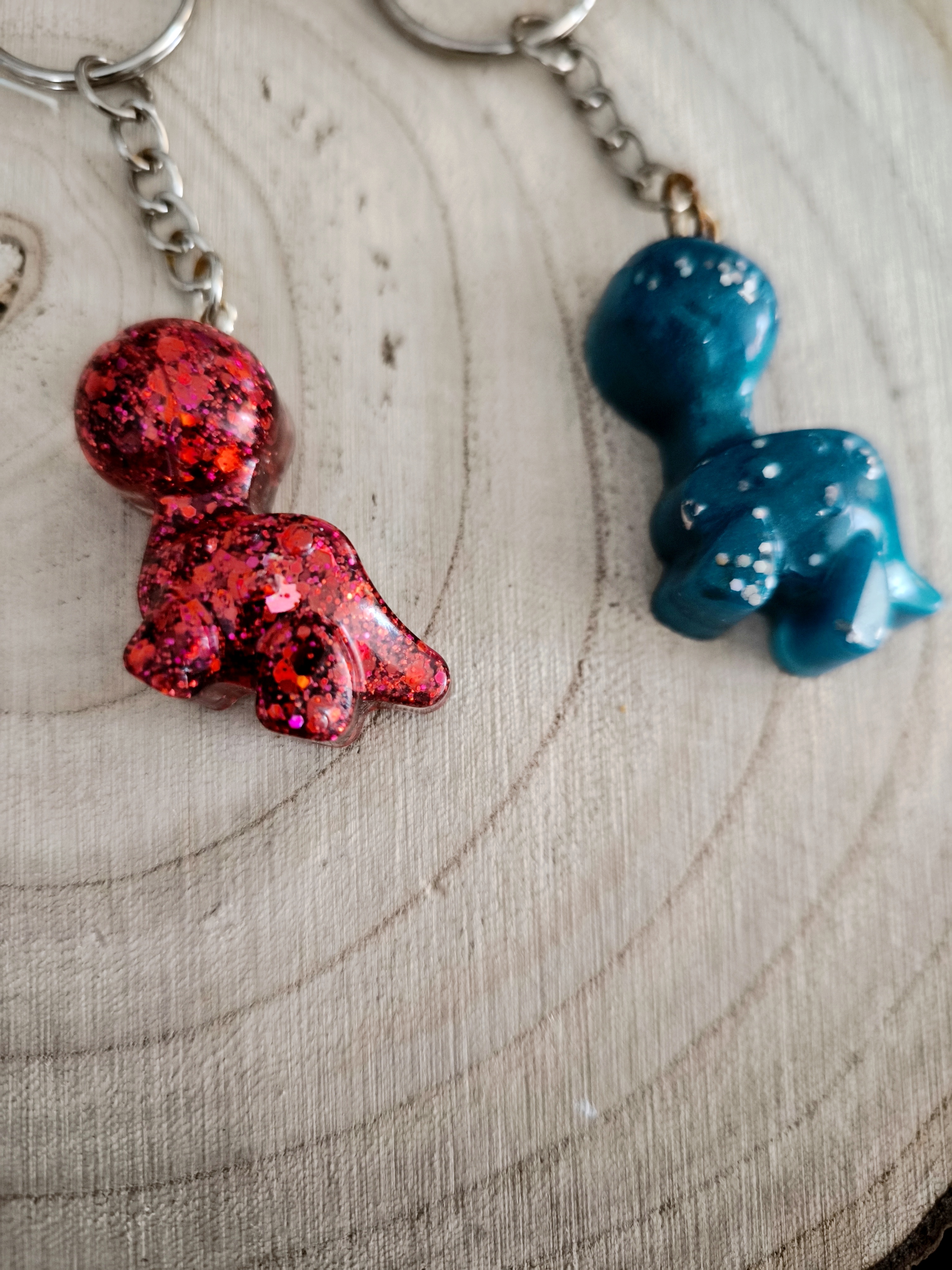 Großer Dino Schlüsselanhänger