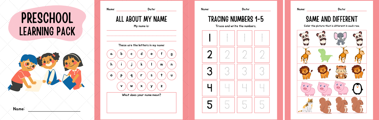 Kids Tracing Kit    (CLICK ON THE HIGHLIGTED DESCRIPTION LINK BELOW  TO PUCHASE)