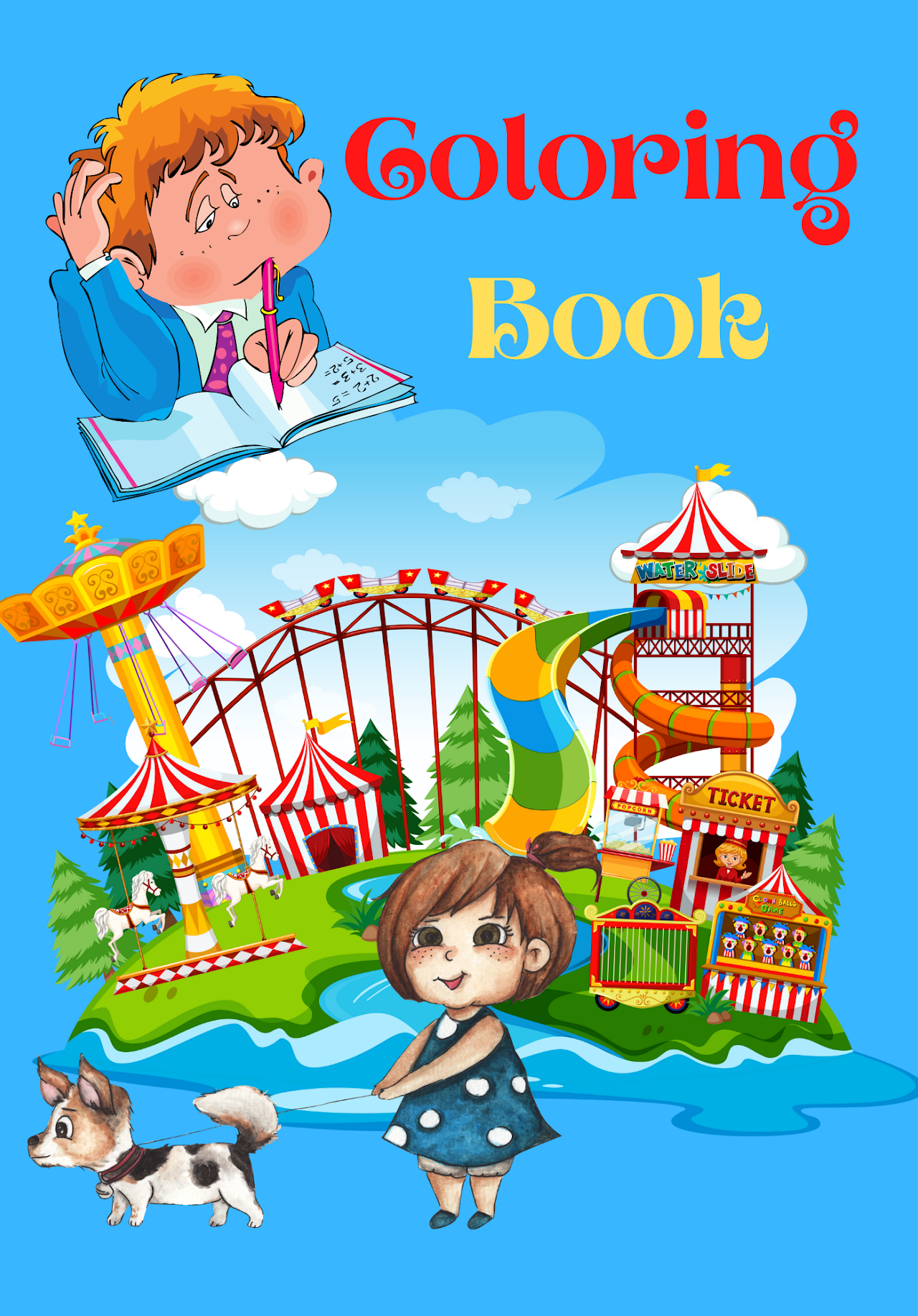 Coloring Book   (CLICK ON THE HIGHLIGTED DESCRIPTION LINK BELOW  TO PUCHASE)