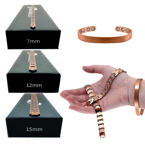 Magnetic Copper Bracelet (CLICK ON THE HIGHLIGTED DESCRIPTION LINK BELOW  TO PUCHASE)