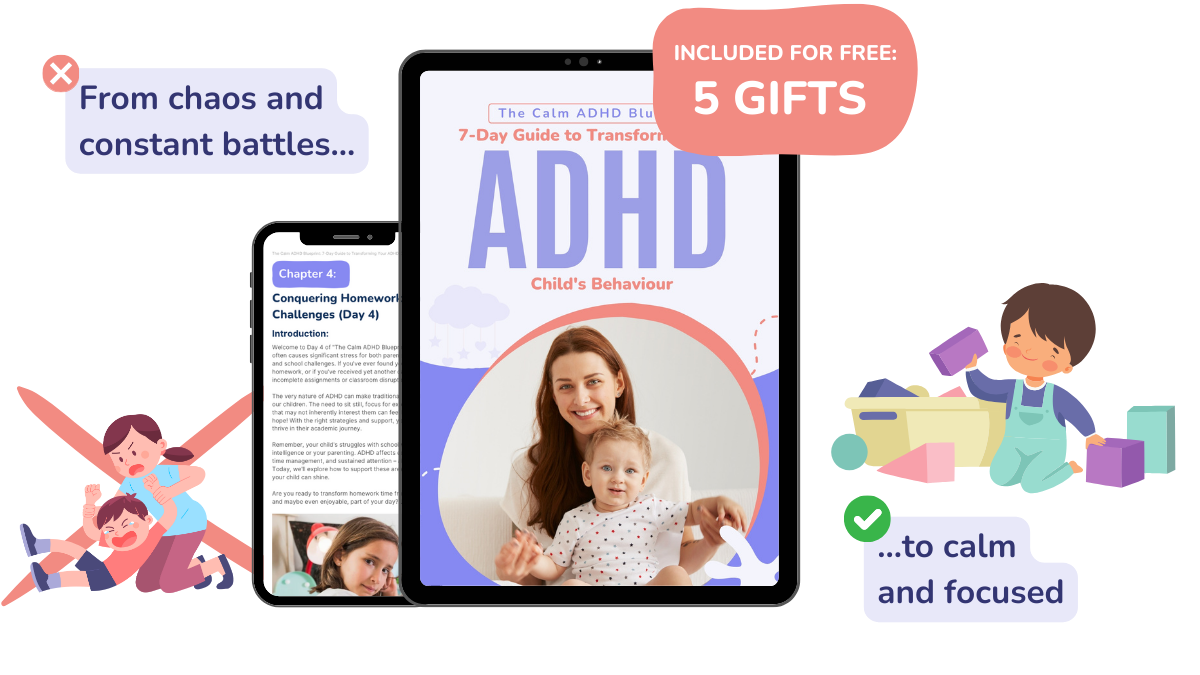 ADHD Child's Behaviour Guide (CLICK ON THE HIGHLIGTED DESCRIPTION LINK BELOW TO PUCHASE)