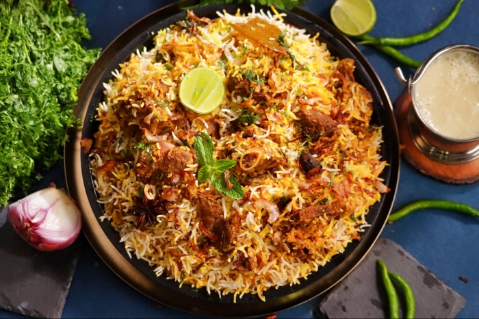 Shahi Dum Mutton Biryani