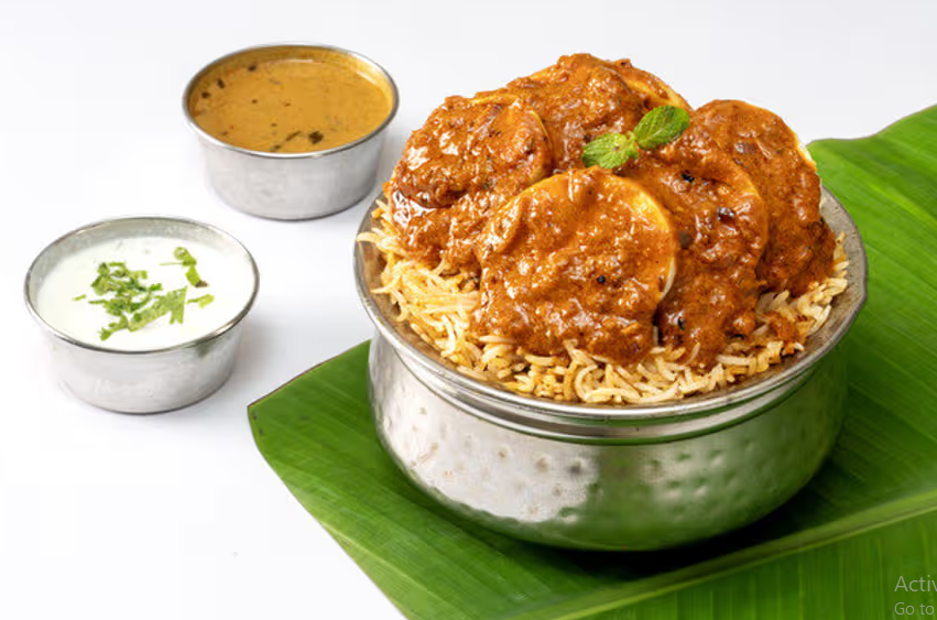 Lazeez Anda Biryani(M -750 gms)