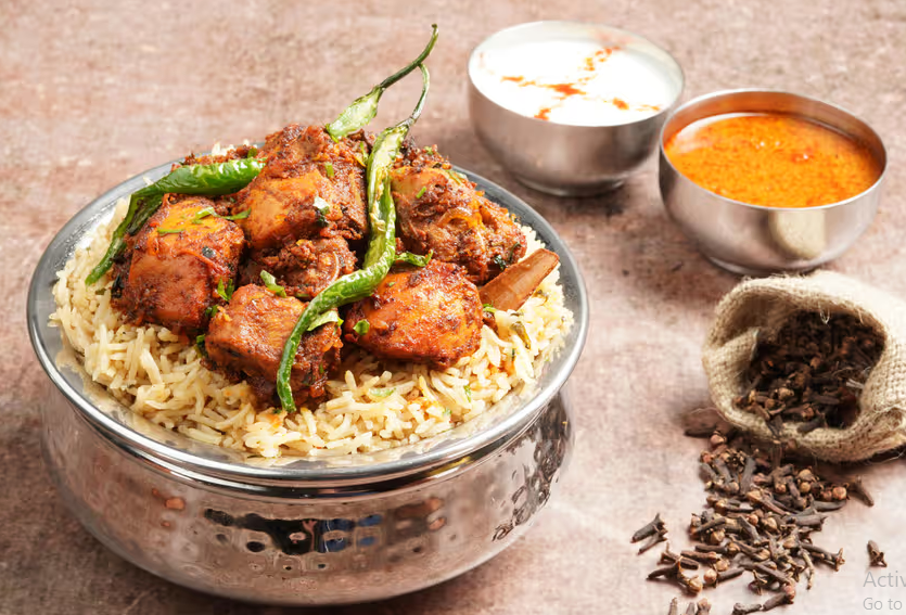 Dum Murg Tikka Biryani(L- 1 Kg)