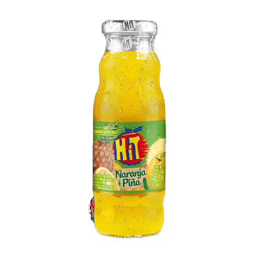 JUGO HIT NARANJA-PIÑA GLASS 237 ML 