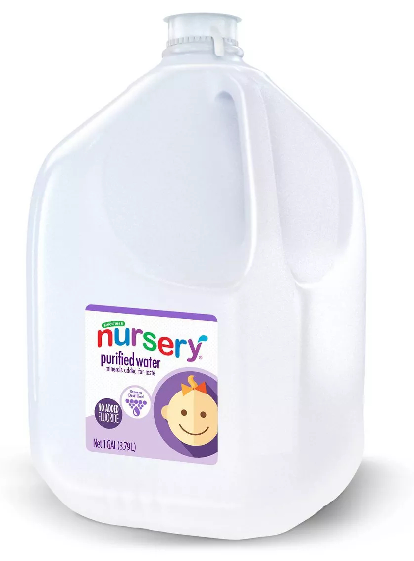 NURSERY PURIFIED WATER 128 OZ