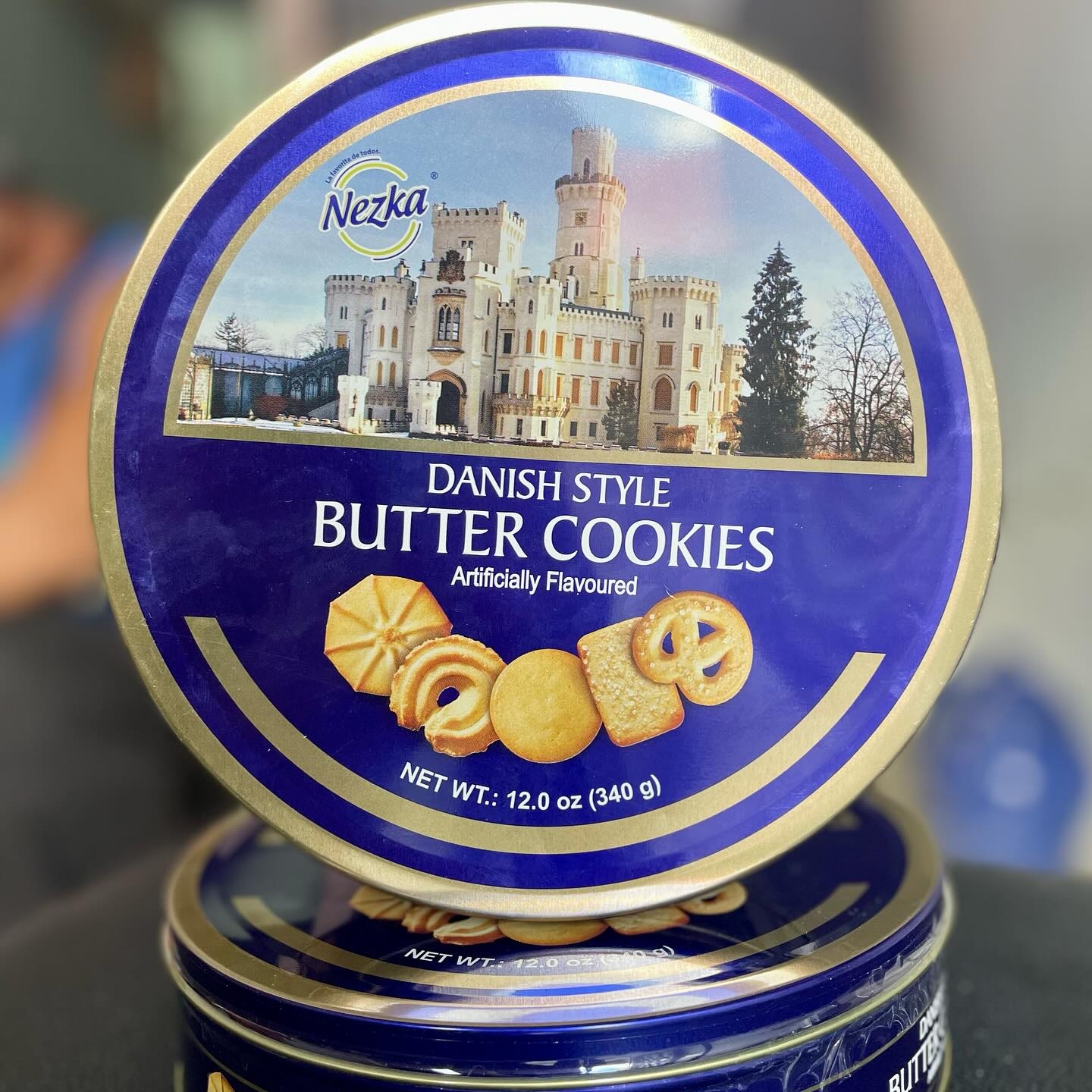 NEZKA DANISH BUTTER COOKIES 12 OZ