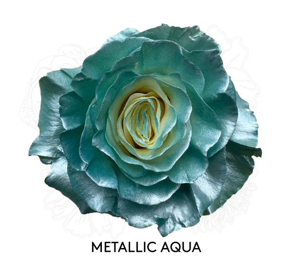 METALLIC AQUA