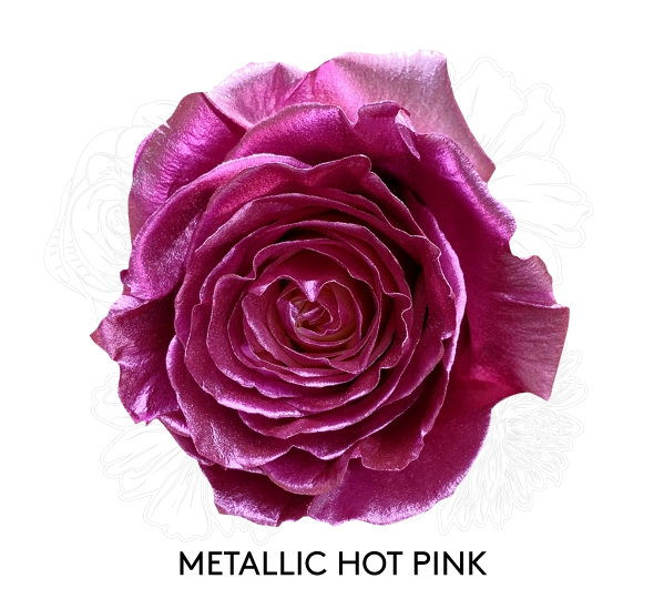 METALLIC HOT PINK