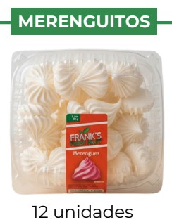 MERENGUITOS - FRANK'S - 12 units