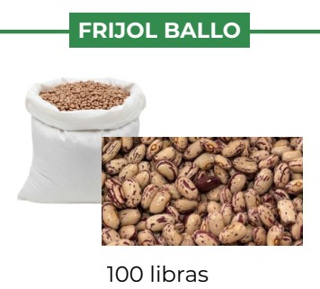FRIJOL BALLO - 100 lb