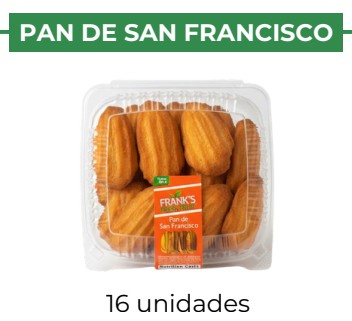 PAN DE SAN FRANCISCO - FRANK'S - 16 units