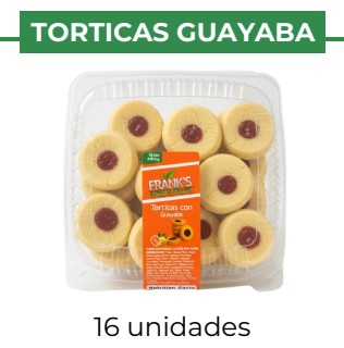 TORTICAS GUAYABA - FRANK'S - 16 units